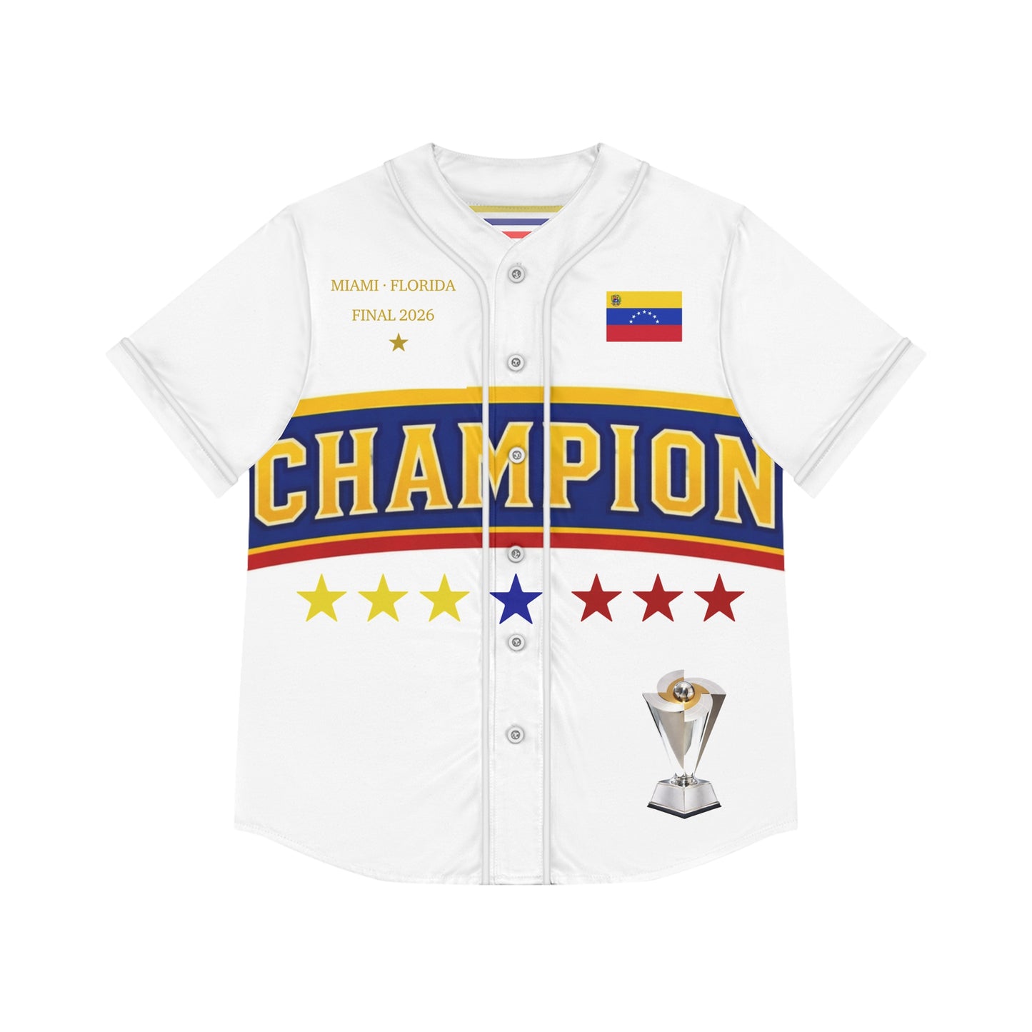 Venezuela Champion Baseball Jersey - Final 2026 Limited Special Edition