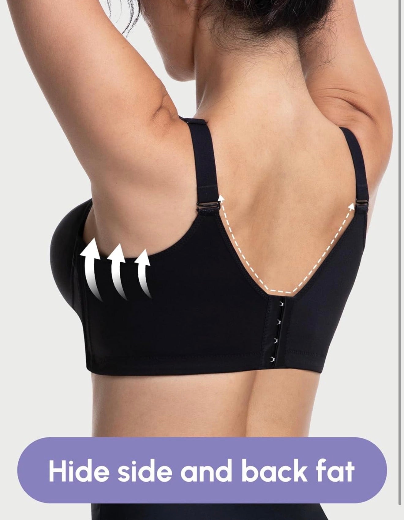 Bra Push Up Mujer sin Varilla – Efecto Aumento +2 Copas, Escote Profundo en V, Espalda Suavizante, Invisible sin Costuras | Wireless Seamless Bra & Edición Limitada – Alta Demanda (zide 36A)