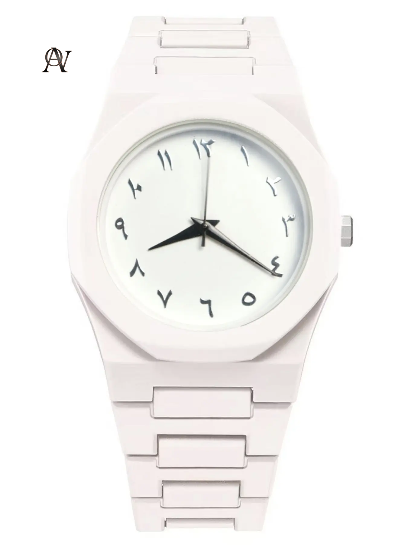 New high-end quartz watch for men, wristwatch with Arabic numerals, simple, fashionable-elegant and stylish