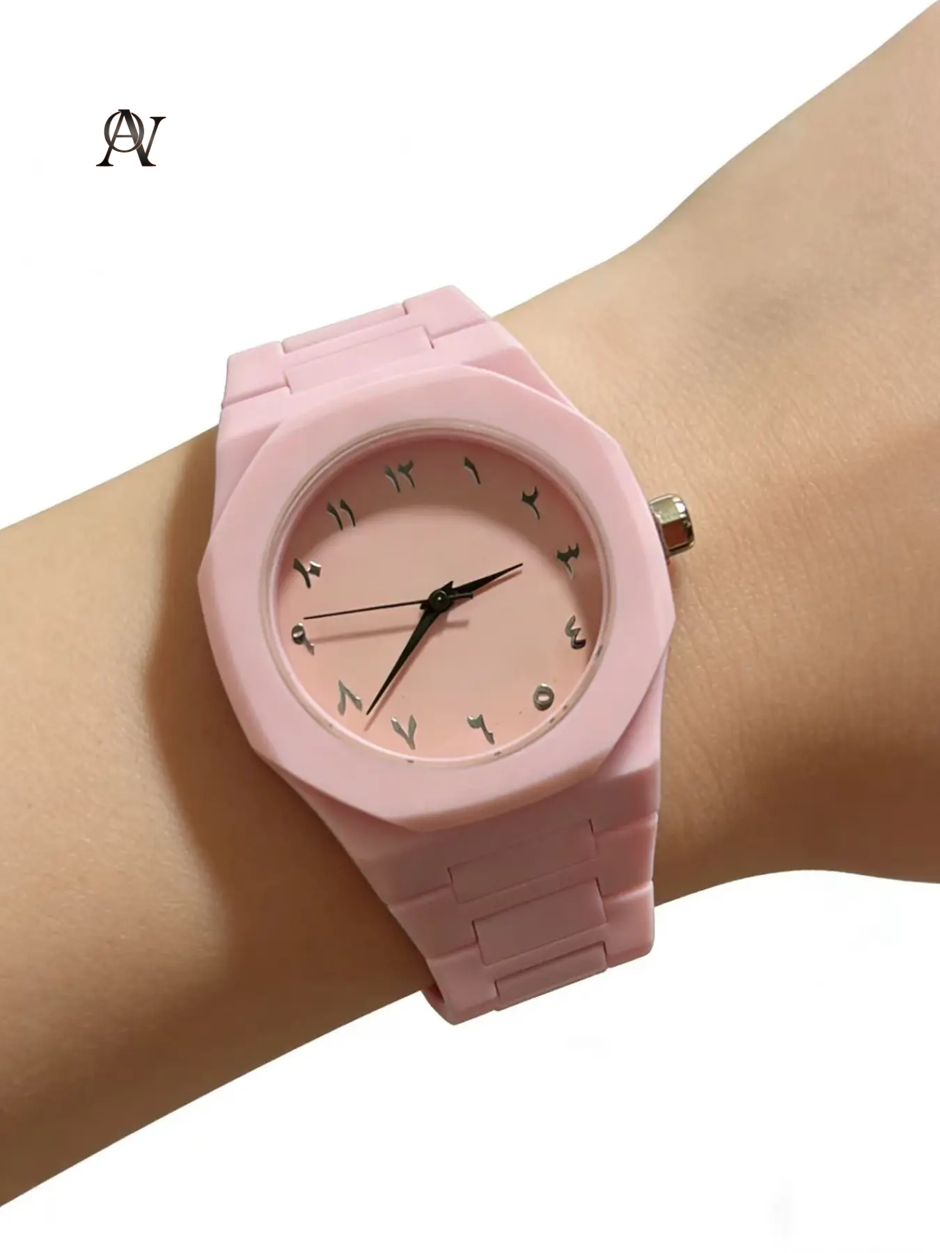 New high-end quartz watch for men, wristwatch with Arabic numerals, simple, fashionable-elegant and stylish