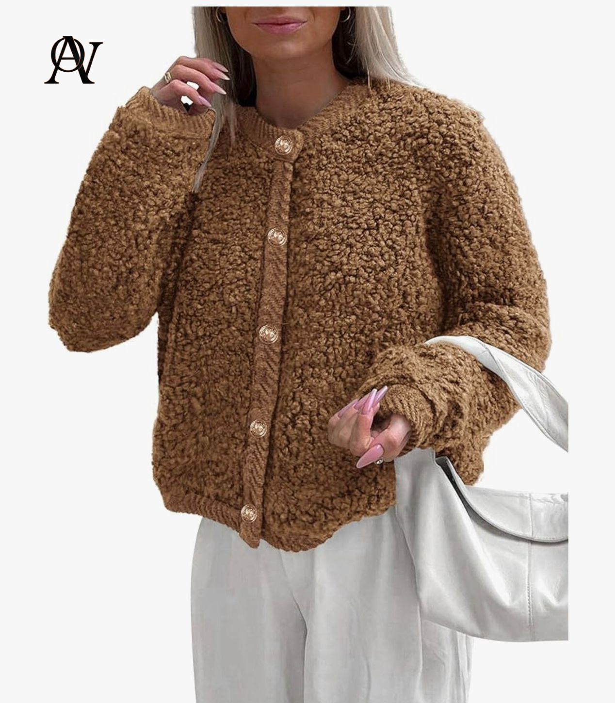 Chaqueta Teddy Elegance para Mujer – Suavidad, Estilo y Calidez en un Diseño Chic