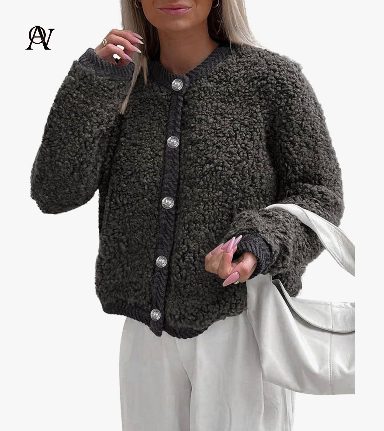 Chaqueta Teddy Elegance para Mujer – Suavidad, Estilo y Calidez en un Diseño Chic