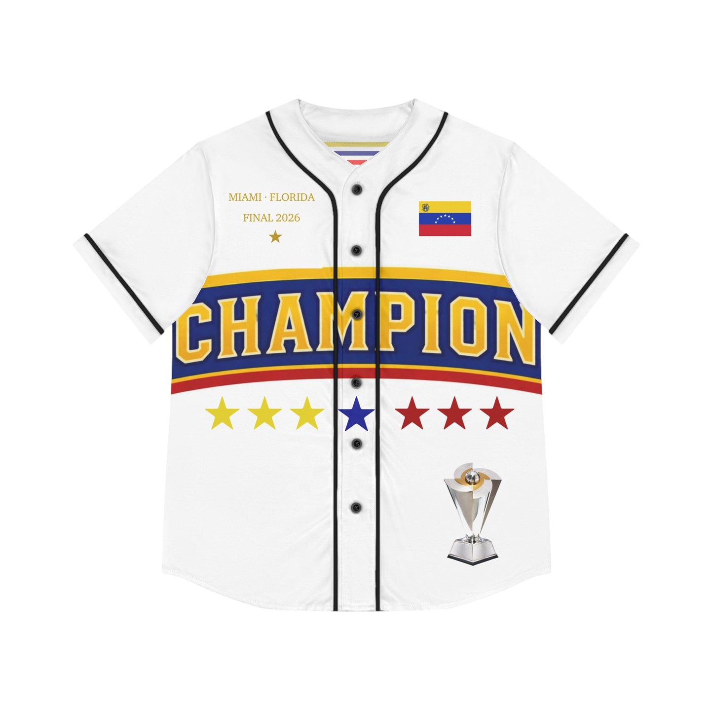 Venezuela Champion Baseball Jersey - Final 2026 Limited Special Edition