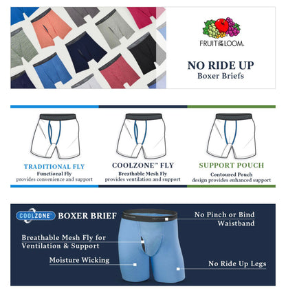 Boxers Coolzone™ Transpirables – Máxima Frescura y comodidad  (Pack)6